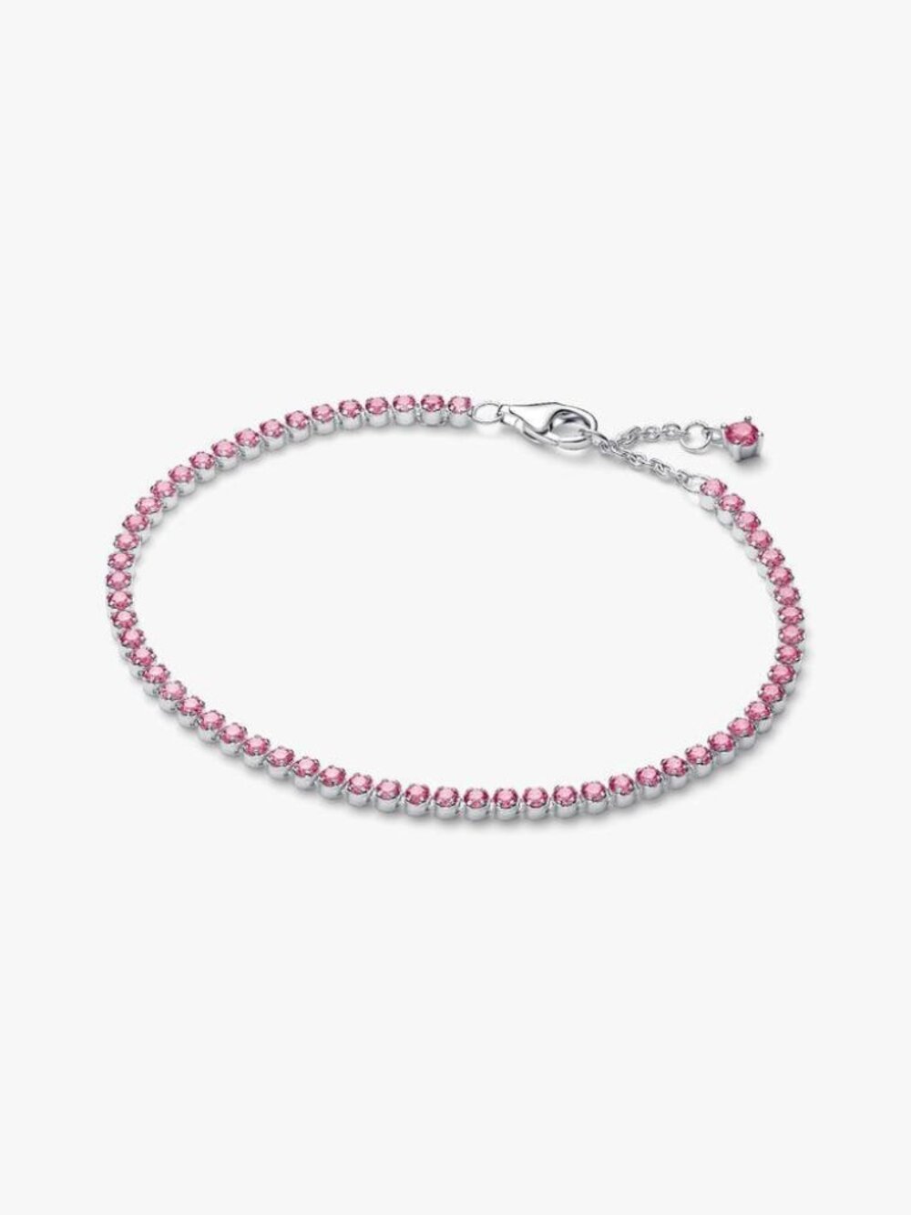 Pandora Pink Small Tennis Bracelet